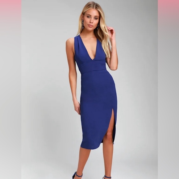 Lulus Dresses & Skirts - Lulu’s Royal Blue Cocktail Dress - Medium - EUC
